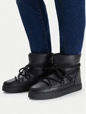 Inuikii Μπότες Χιονιού Inuikii Full Leather 1001.003.0252.000 Μαύρο