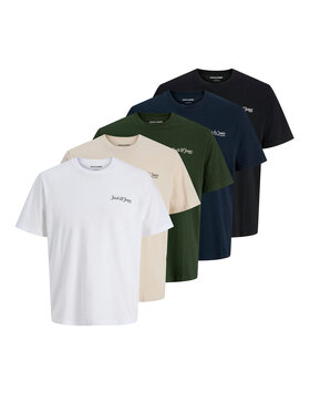 Jack & Jones Jack & Jones Set t-shirt majica﻿ Yuki 12288322 Šarena Relaxed Fit