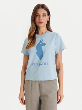 Cotopaxi Cotopaxi Футболка Llama F25474W1529 Блакитний Regular Fit