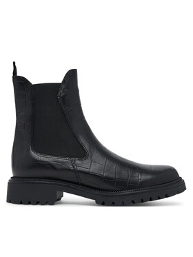 Tamaris Členková obuv s elastickým prvkom Tamaris 1-25427-41 Čierna