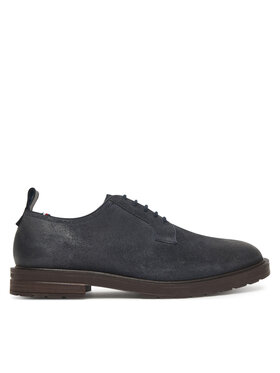 Tommy Hilfiger Félcipő Tommy Hilfiger Cleated Derby FM0FM05770 Sötétkék