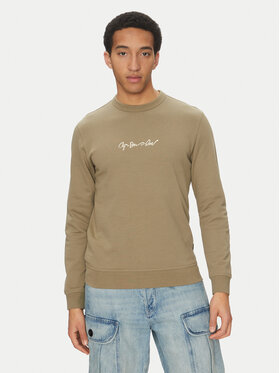 G-STAR G-Star Raw Pulóver G-Script D26407-D257 6057 Khaki Regular Fit