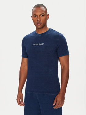 Guess Jeans Guess Jeans T-Shirt M5YI34 KCTG1 Μπλε Slim Fit
