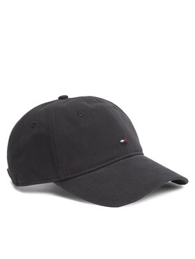 Tommy Hilfiger Kepurė su snapeliu Tommy Hilfiger Flag '85 Soft 6 Panel Cap AM0AM12531 Juoda