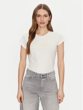 Guess Guess Футболка W5GI42 J1314 Écru Regular Fit