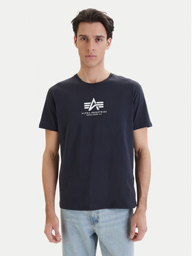 Alpha Industries Alpha Industries Camiseta Basic 118533 Azul marino Regular Fit