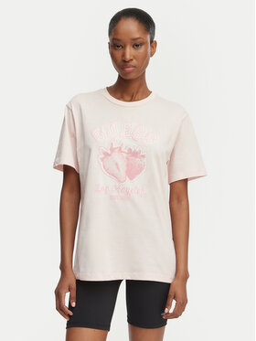 Guess Guess Camiseta V6GI14 K2981 Rosa claro Relaxed Fit