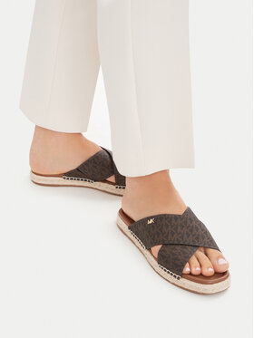MICHAEL Michael Kors Еспадрильї MICHAEL Michael Kors Kenzie 40R6KZFS1B Коричневий