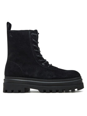 Calvin Klein Jeans Šnurovacia obuv Calvin Klein Jeans YM0YM01068 Čierna