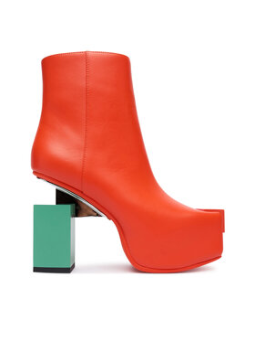United Nude Ботильйони United Nude Cubist Bootie 1094383616 Оранжевий