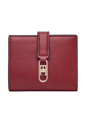 Tommy Hilfiger Cartera Tommy Hilfiger Th Libre Bifold AW0AW18934 Rojo