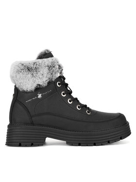 Beverly Hills Polo Club Šnurovacia obuv Beverly Hills Polo Club V12-703 Čierna