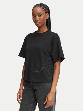 HUGO HUGO Camiseta Duslant 50570677 Negro Oversize