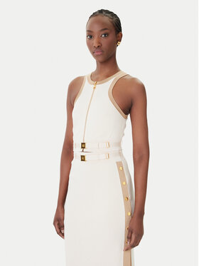 Elisabetta Franchi Elisabetta Franchi Top TK-71S-61E2-V270 Beis Regular Fit