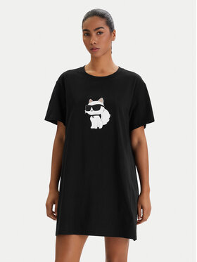 KARL LAGERFELD KARL LAGERFELD Camisón B1W45003 Negro Relaxed Fit