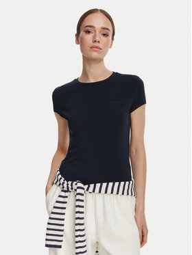 Guess Guess Футболка V6YI24 K4787 Cиній Slim Fit