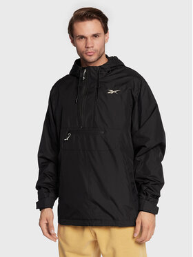 Reebok Reebok Chaqueta anorak Vector HG8932 Negro Relaxed Fit