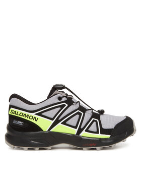 Salomon Trekingová obuv Salomon Speedcross Waterproof L47810200 Sivá