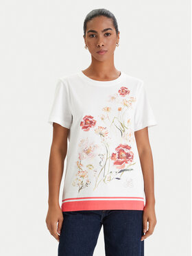 Luisa Spagnoli Luisa Spagnoli Camiseta Belle 543280 Blanco Regular Fit