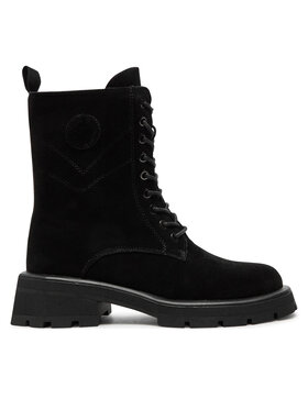 Lee Cooper Šnurovacia obuv Lee Cooper LCJ-24-01-2982LA Čierna