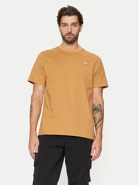 Hunter Hunter Póló Alvin HARM0039242 Barna Regular Fit
