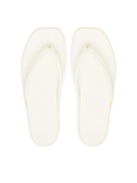 Crocs Čības uz pirksta Crocs Miami Flip 211435 Écru