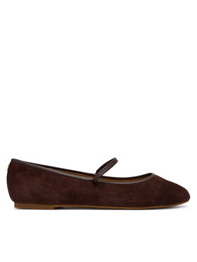 LAUREN RALPH LAUREN Balerina LAUREN RALPH LAUREN Jayna Mj Fl 802P18425004 Barna