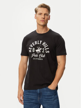 Beverly Hills Polo Club Beverly Hills Polo Club Футболка P-SS26M-TS1290 Чорний Regular Fit