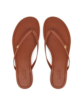 LAUREN RALPH LAUREN Žabky LAUREN RALPH LAUREN Raquel 802953931006 Hnedá