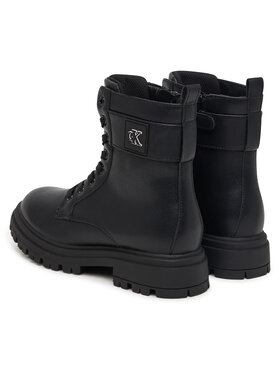 Calvin Klein Outdoorová obuv Calvin Klein Lace-Up Bootie V3A5-83420-1355 Čierna