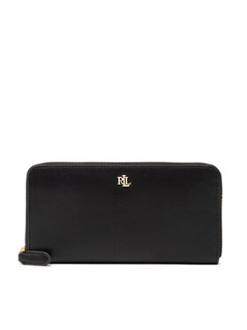 LAUREN RALPH LAUREN Novčanik LAUREN RALPH LAUREN Zip Cont Wlt 432876730003 Crna