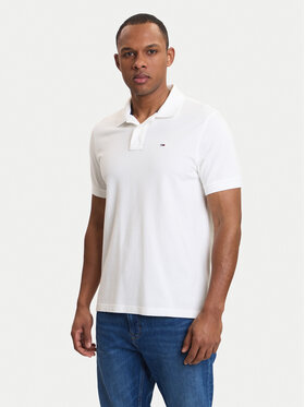 Tommy Jeans Tommy Jeans Polo marškinėliai DM0DM22711 Balta Regular Fit