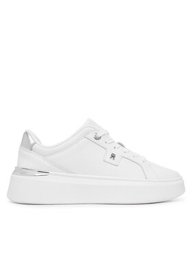 Tommy Hilfiger Snīkeri Tommy Hilfiger Th Platform Chic Sneaker FW0FW09626 Balts