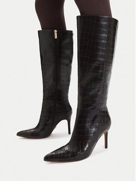 Nine West Kozaki Nine West CEO-SL95027 01 Brązowy ciemny