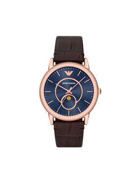 Emporio Armani Hodinky Emporio Armani Luigi AR11566 Hnedá