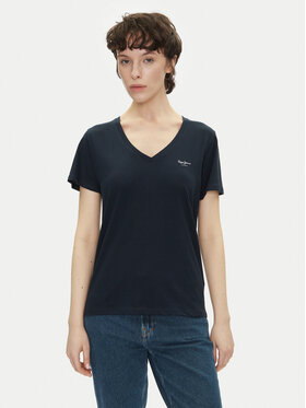 Pepe Jeans Pepe Jeans Футболка Macy PL506051 Cиній Regular Fit