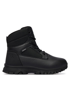 Calvin Klein Schneeschuhe Calvin Klein Lace-Up Bootie V3X5-83190-1485 D Schwarz