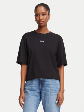 BOSS BOSS Camiseta Enis 50523256 Negro Regular Fit