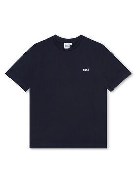 BOSS Boss Póló J25P23 S Sötétkék Regular Fit