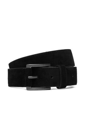 Tommy Hilfiger Nadrágszíj Tommy Hilfiger Th Soho Roller Suede 3.5 AM0AM14554 Fekete