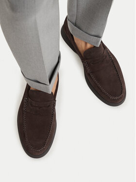 BOSS Mocasini BOSS Sienne 50568763 Maro închis