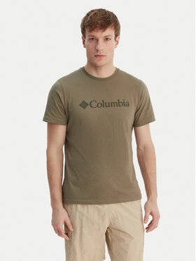 Columbia Columbia T-Shirt Basic Logo™ 2155001 Χακί Regular Fit