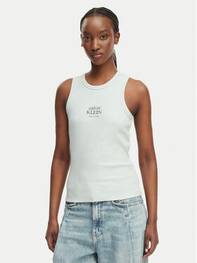 Calvin Klein Jeans Calvin Klein Jeans Top LV047F239G Verde claro Slim Fit