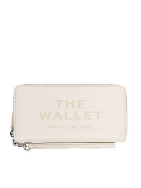 Marc Jacobs Maks Marc Jacobs The Leather Continental 2P4SMP015S02 Écru
