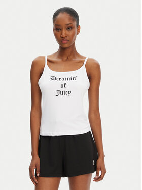 Juicy Couture Juicy Couture Топ Dream Of Vest JCLCT125505 Білий Slim Fit