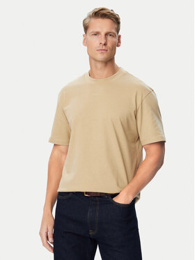 HUGO HUGO Camiseta Dapolino 50488330 Beis Relaxed Fit