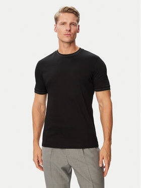 BOSS BOSS Camiseta H-Tessler 195 50565570 Negro Slim Fit