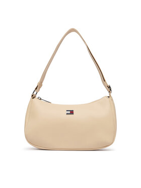 Tommy Jeans Torebka Tommy Jeans Tjw Daily Elevated Shoulder Bag AW0AW19041 Beżowy jasny