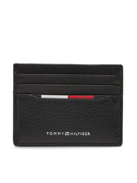 Tommy Hilfiger Pouzdro na kreditní karty Tommy Hilfiger Central Cc Holder AM0AM13512 Černá
