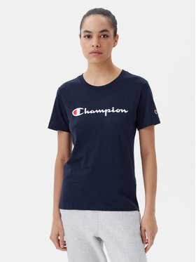 Champion Champion Футболка 118090 Cиній Slim Fit